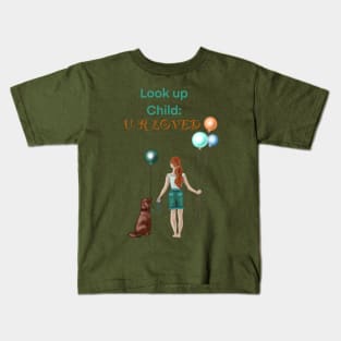 Use a little positivity Kids T-Shirt